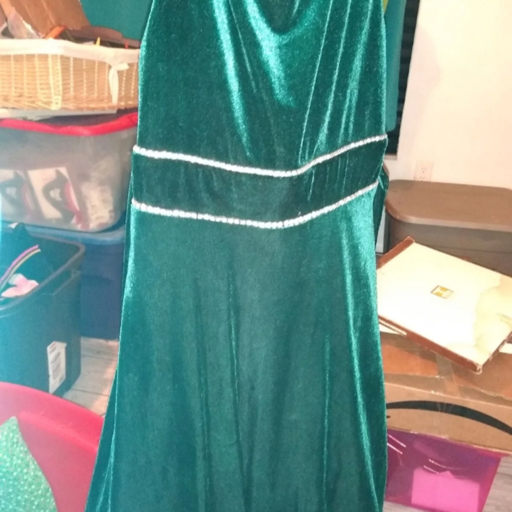 Green dress